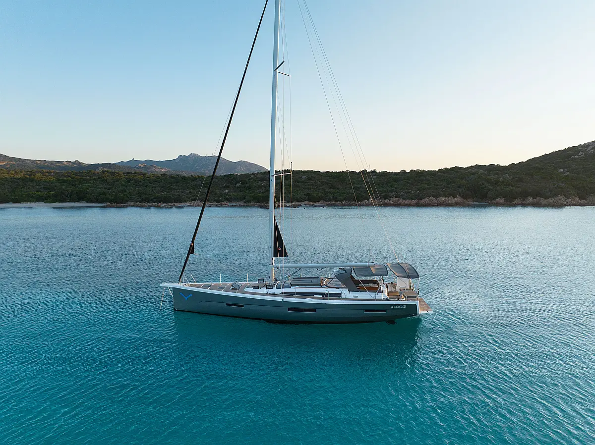 Dufour 56 Exclusive (2024) in Sardinia