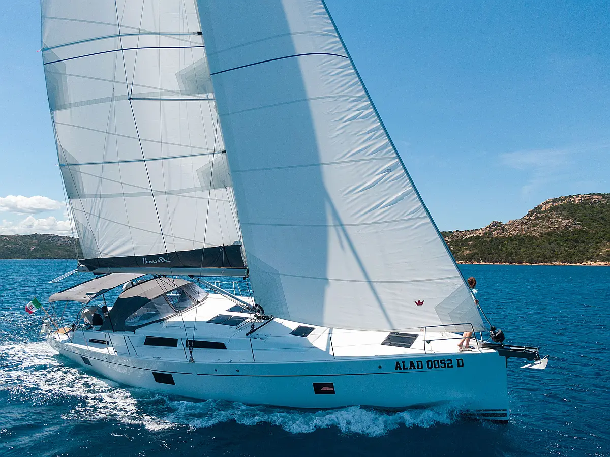 Hanse 508 (2025) in Sardinia
