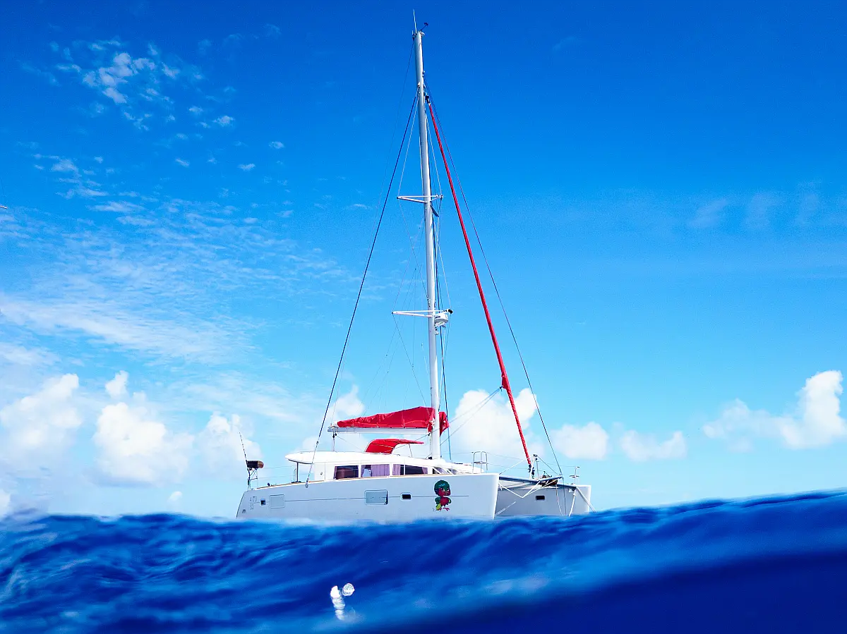 Lagoon 400 S2 (2016) in French Polynesia